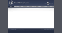 Desktop Screenshot of federalscrewproducts.com