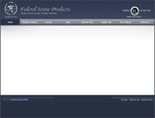 Tablet Screenshot of federalscrewproducts.com